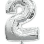 цифра 2 серебро